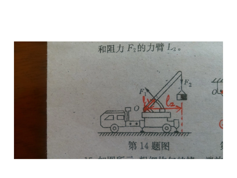 杠杆最小力及习题_第2页
