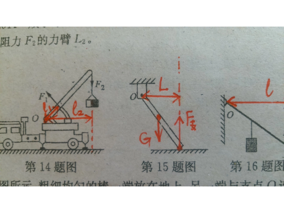 杠杆最小力及习题_第3页