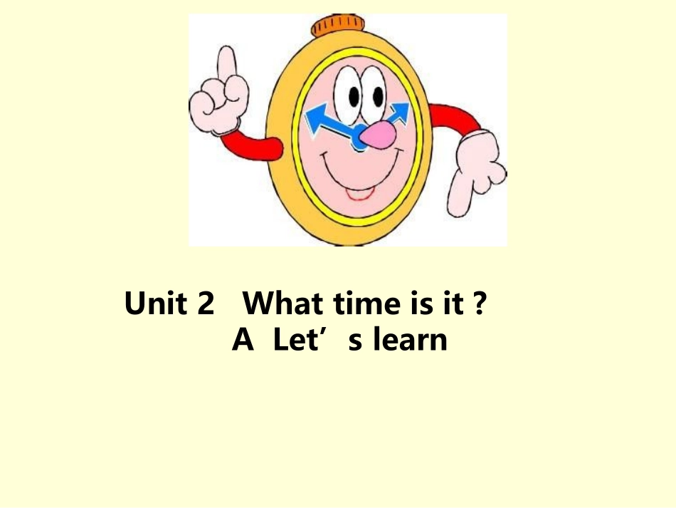 四年级下册二ALet'slearn_第1页