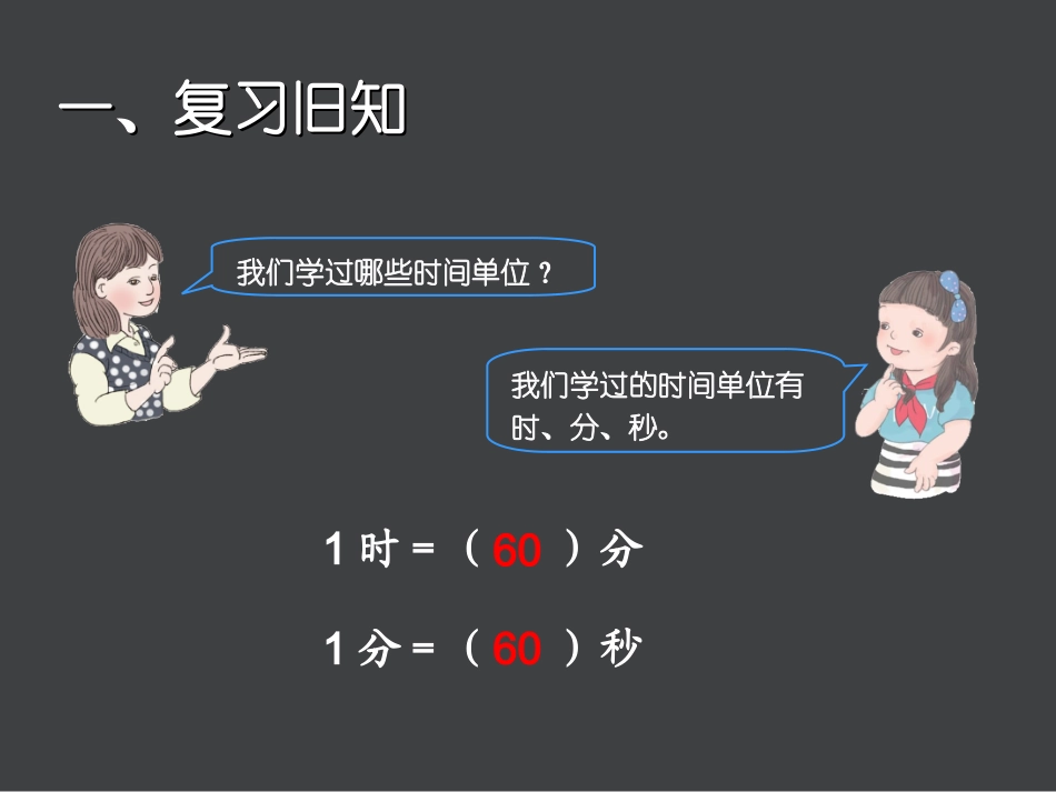 一年级数学下册第七单元：认识时间第二课时课件_第2页