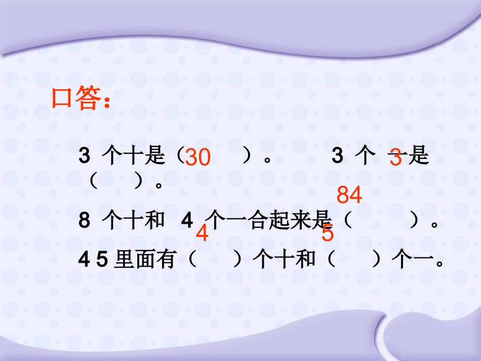 苏教版一下两位数加一位数、整十数(不进位)课件_第2页