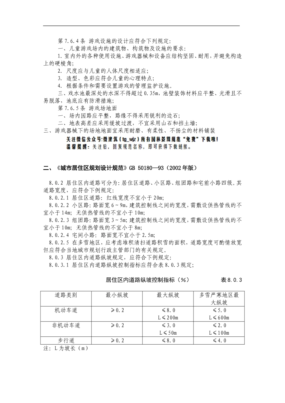 园林景观设计常用规范汇总_第3页