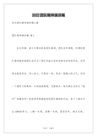 2024团队精神演讲稿_361