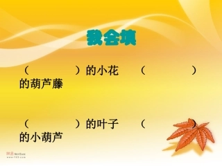 我要的是葫芦第２课时091020