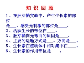 生长素的生理作用终极版