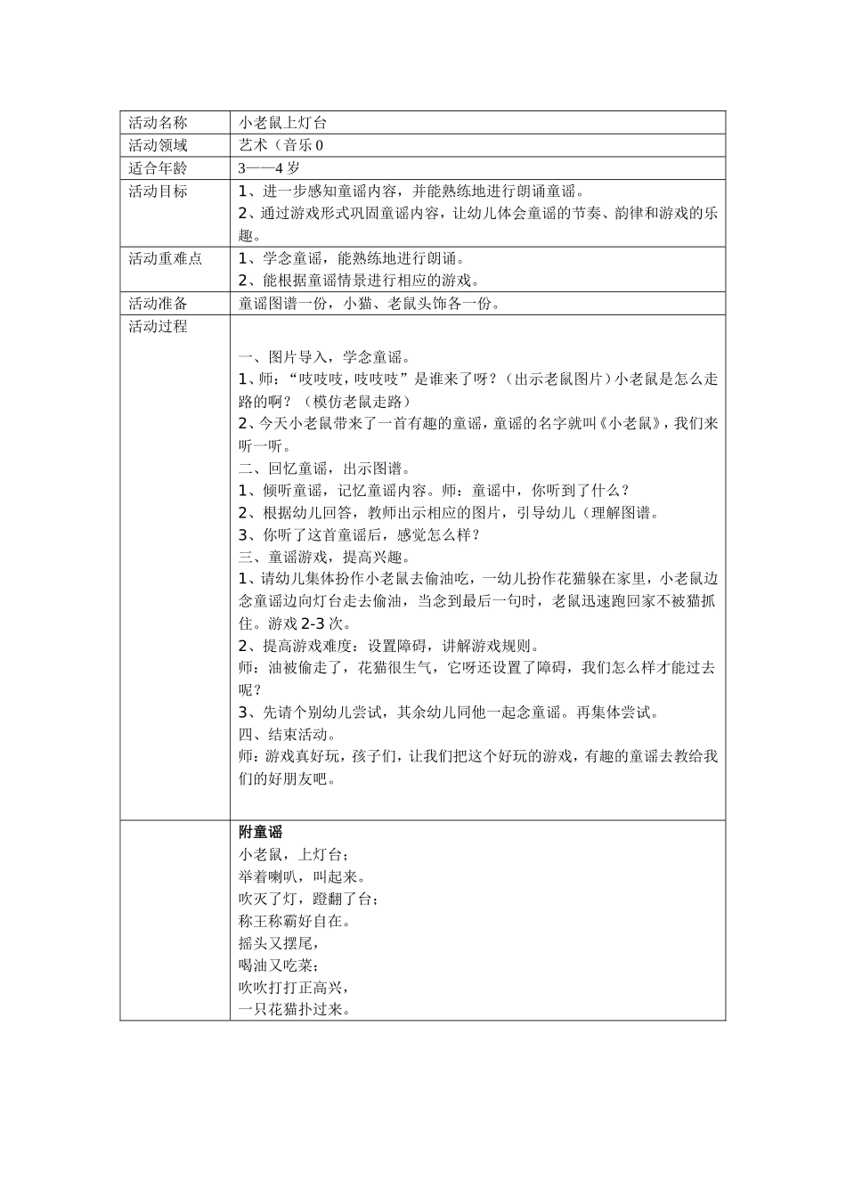 幼儿园小班音乐活动周丽娟直属幼儿园_第1页