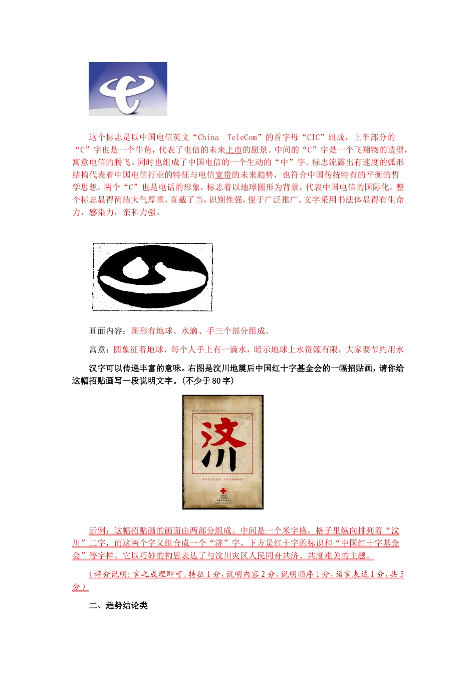 中考语文图文转换题型的展示和解答妙法_第2页