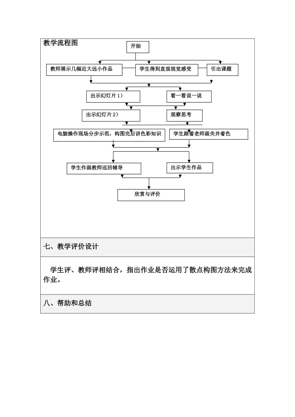 《长长的路》表格式教学设计方案模板_第3页