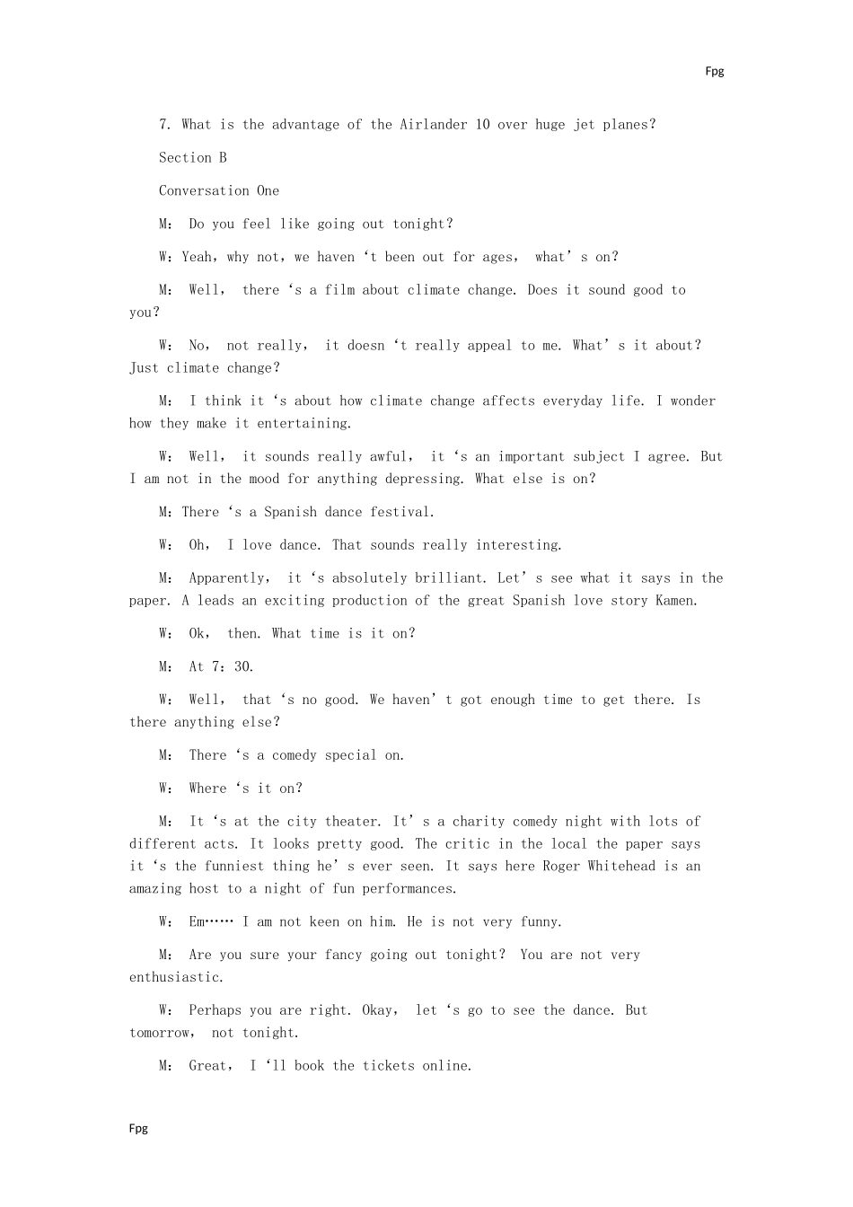 【四级必备】2018年6月英语四级考试真题及考试答案_第3页