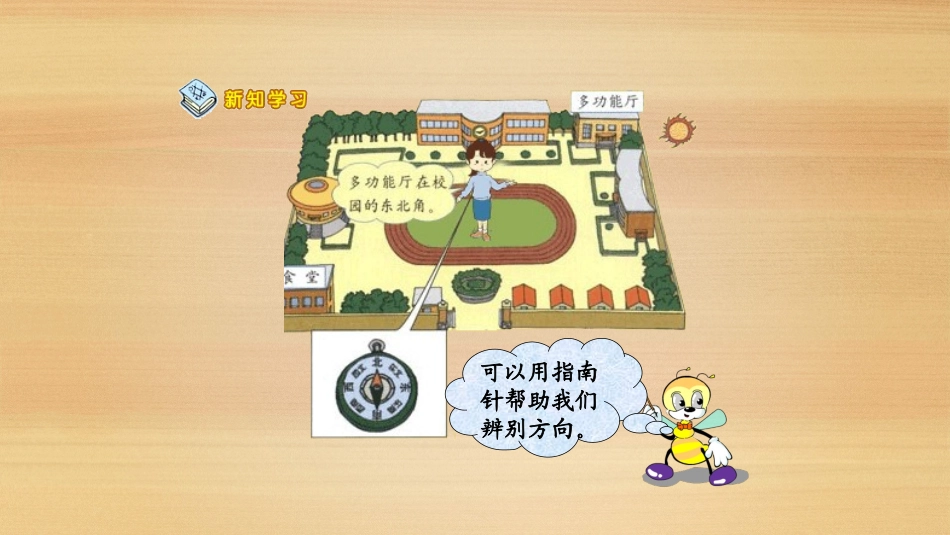 新课标人教版数学一年级下册《位置与方向(2)》课件_第3页