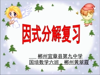 分解因式总复习（课件）[1]