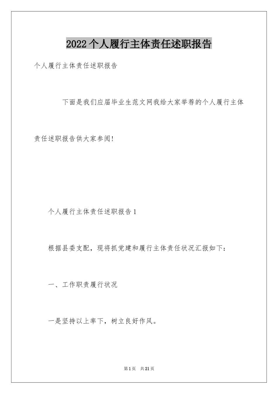 2024个人履行主体责任述职报告_第1页