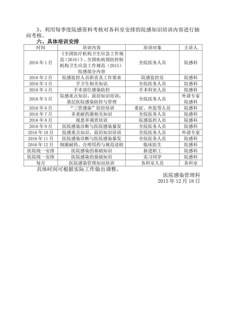 2016年院感培训计划_第2页