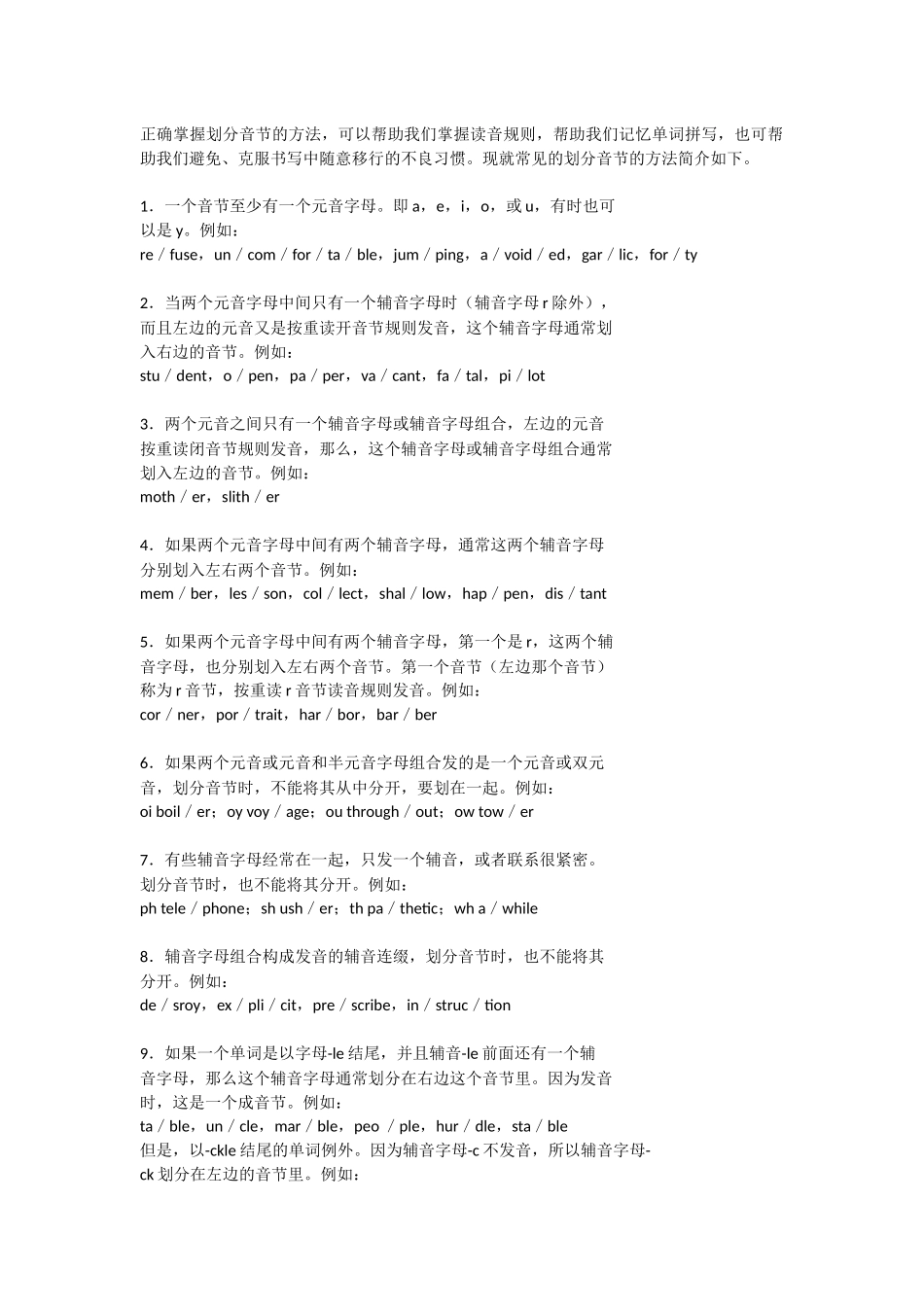 音节的划分规则_第1页