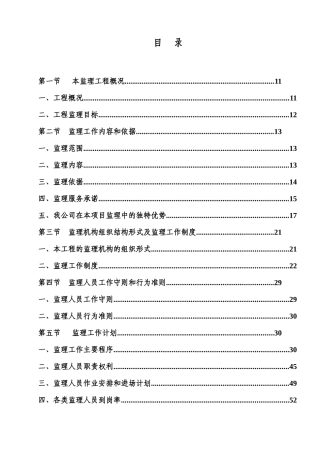 医院项目监理大纲范本-完整