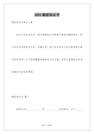 2024婚前协议书_25