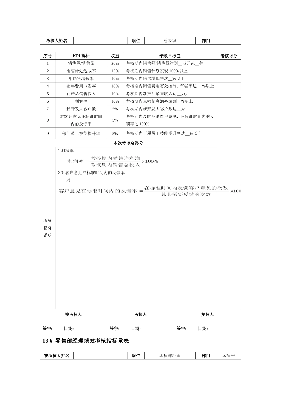 销售人员绩效指标_第3页