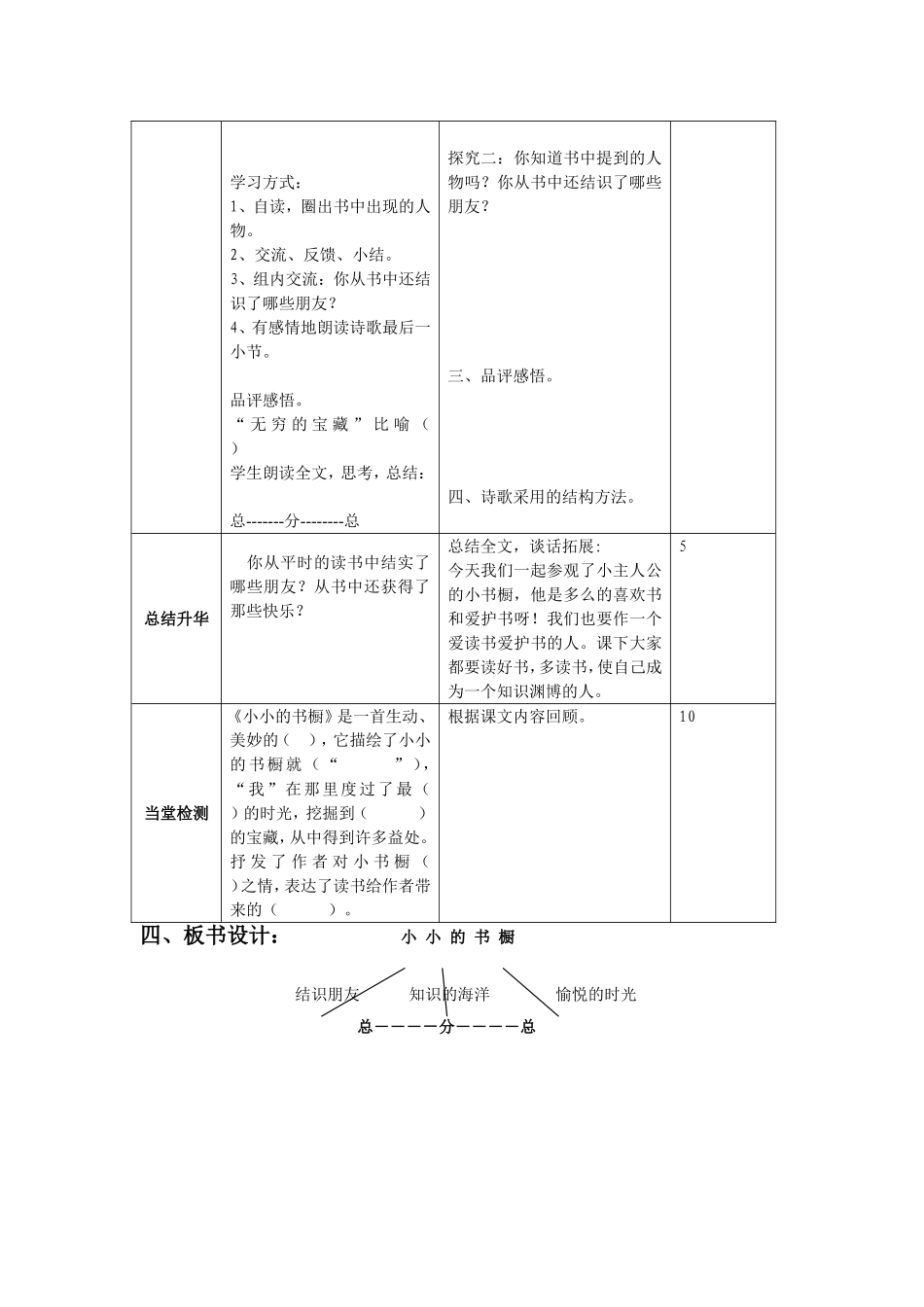 小小的书橱第二课时_第2页