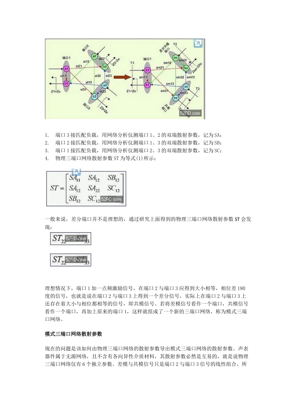 针对手机射频电路设计的差分散射参数测试方法_第2页