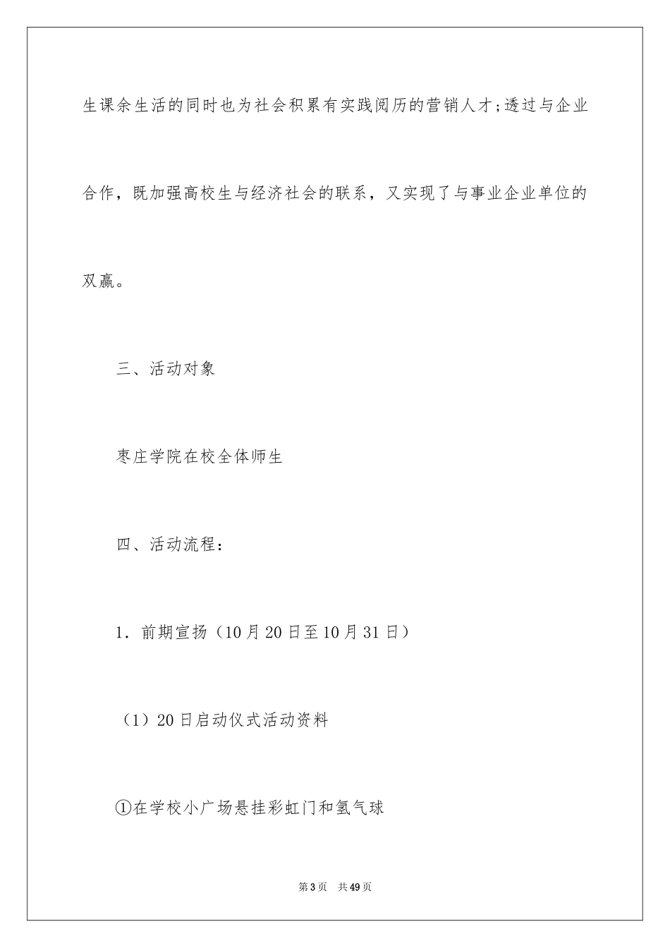 2024大学生营销策划书_第3页