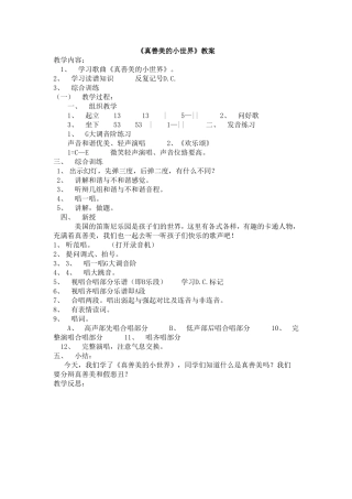 真善美的小世界