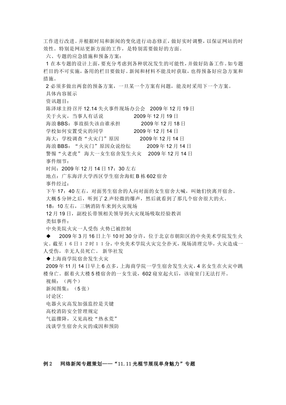 新闻专题策划书模板_第2页