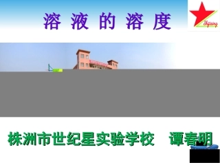 溶质的质量分数123456