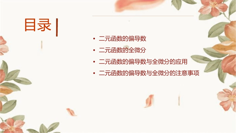 二元函数的偏导数与全微分课件1_第2页