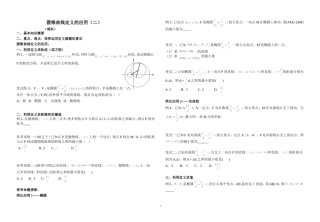 圆锥曲线定义的应用