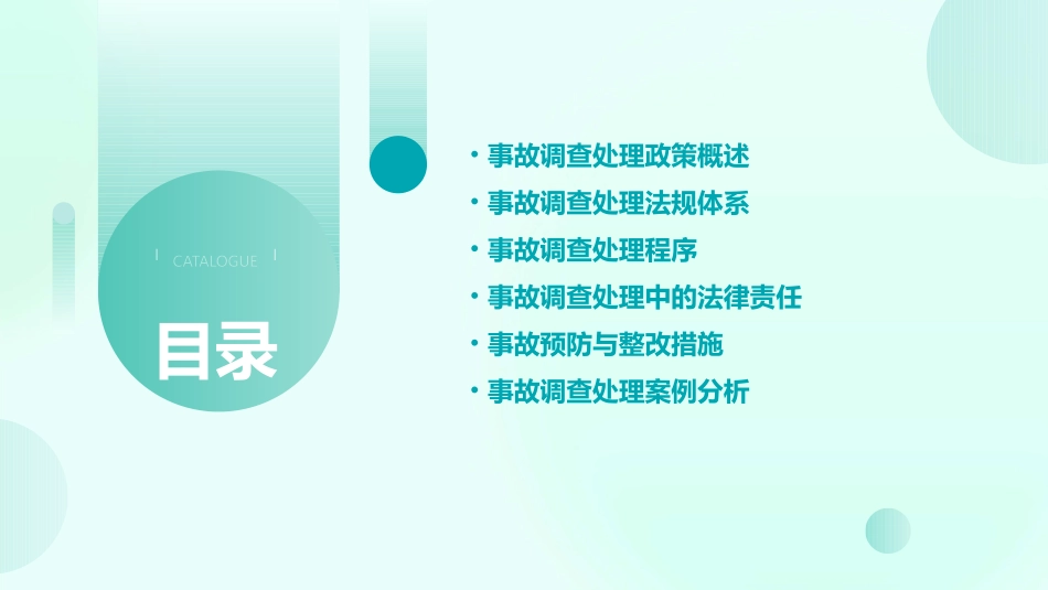 事故调查处理政策与法规课件_第2页