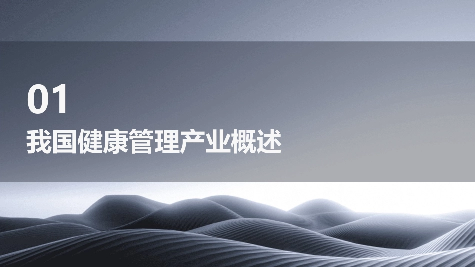 对发展我国健康管理产业的探讨课件_第3页