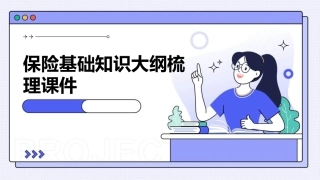 保险基础知识大纲梳理课件