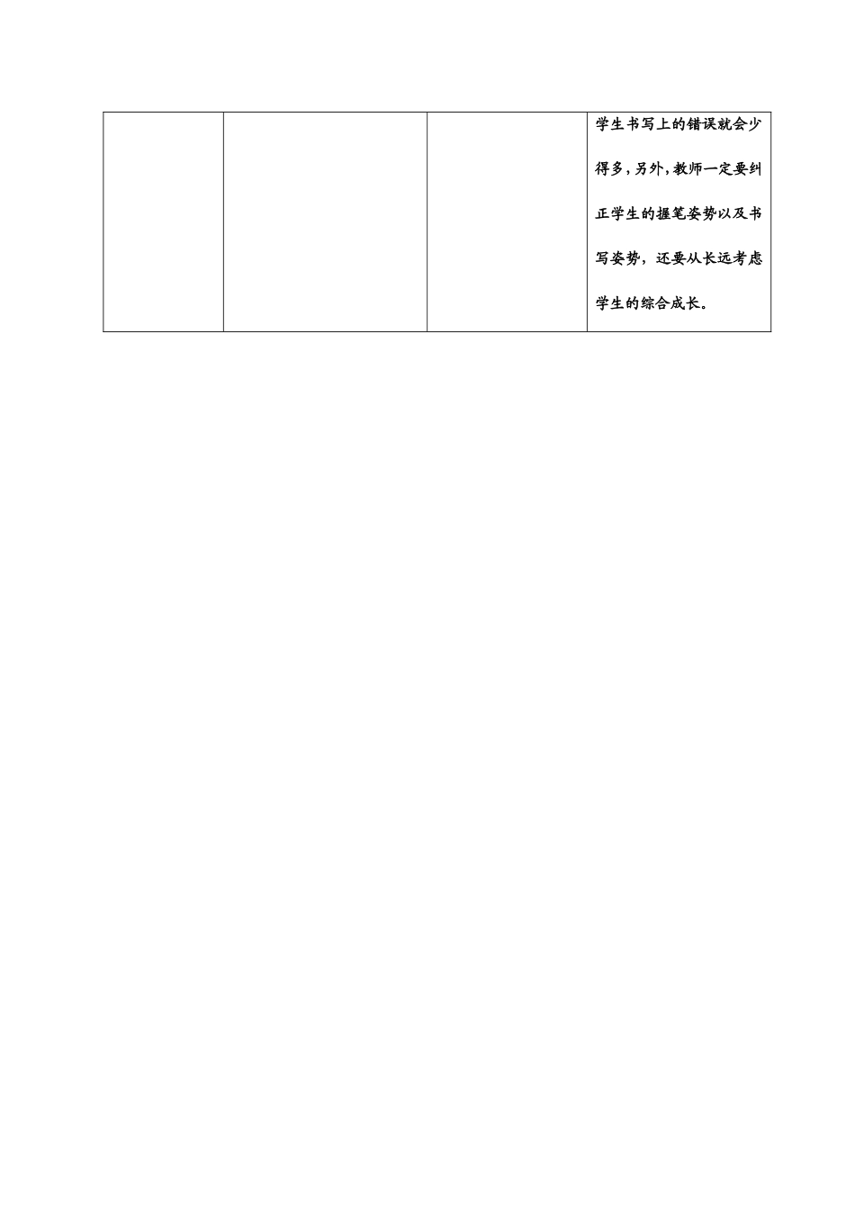 小学语文课堂观察记录与分析_第3页