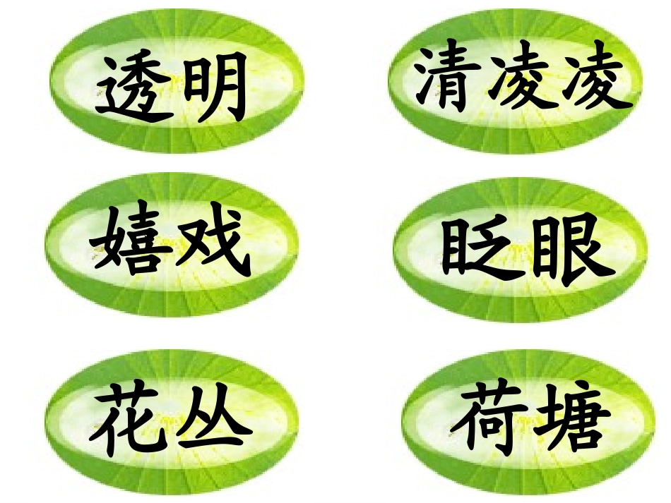 《真想变成大大的荷叶》课件_第2页