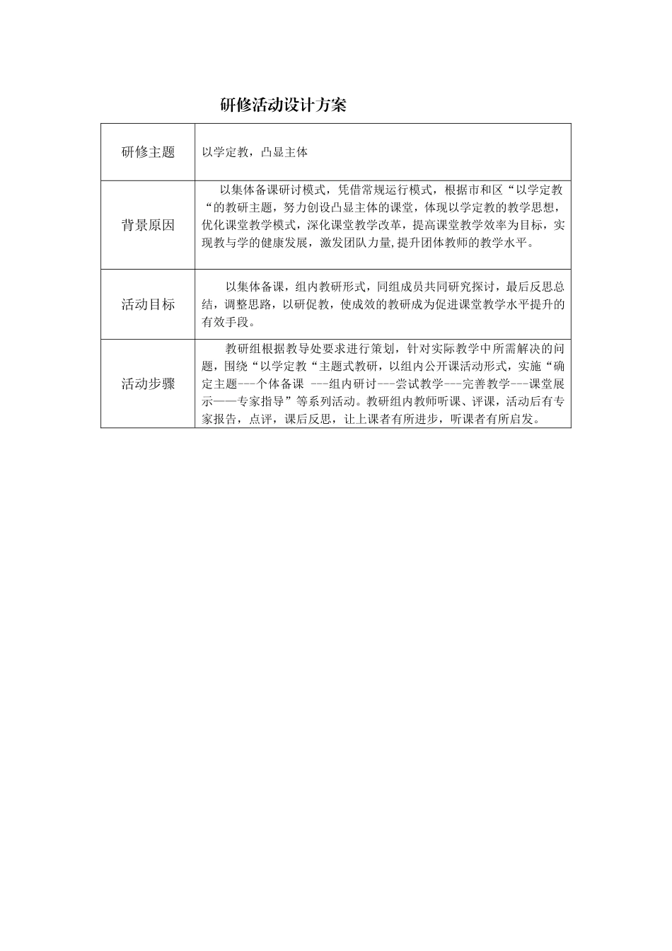英语学习设计方案_第1页