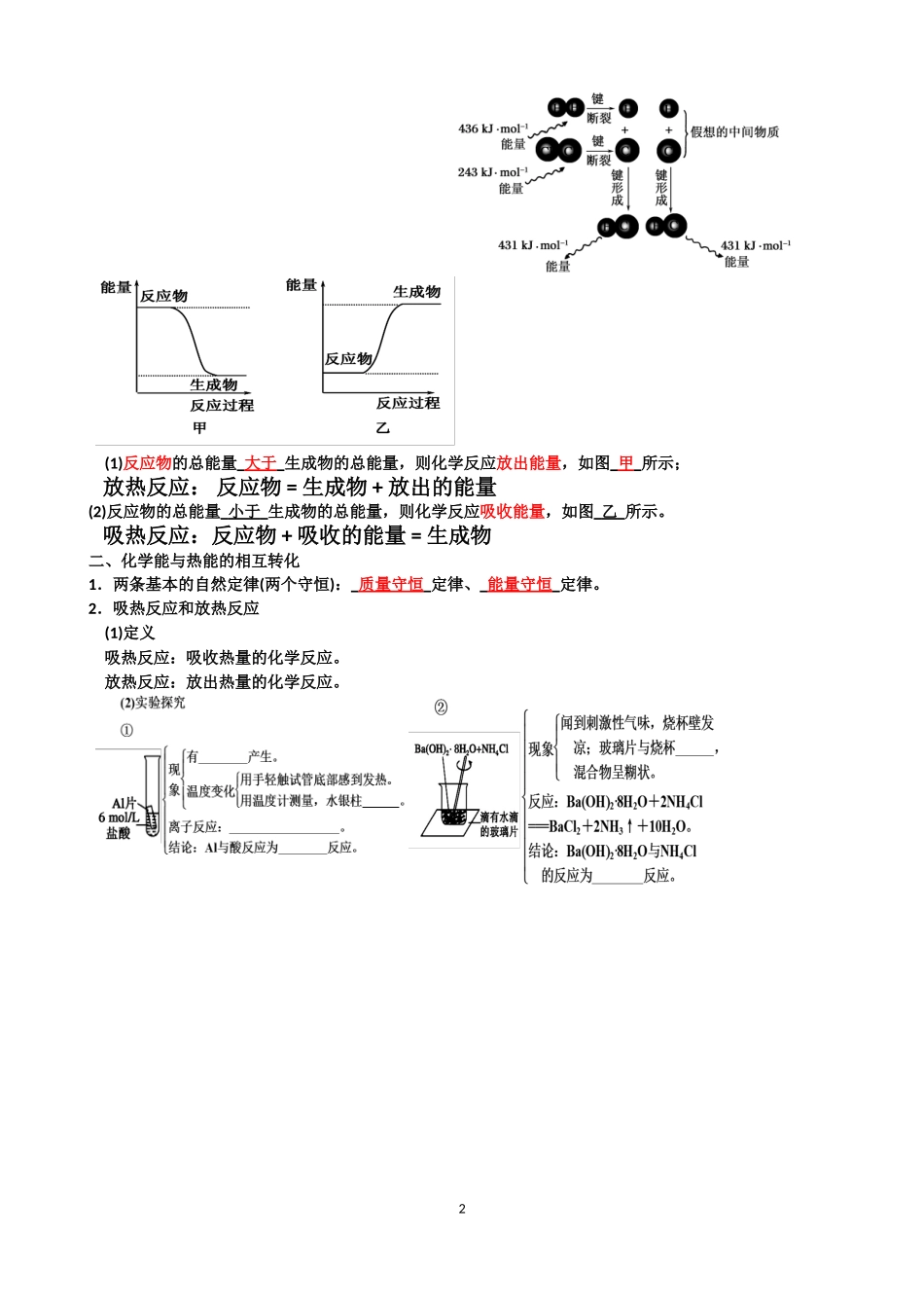 化学能与热能 (2)_第2页