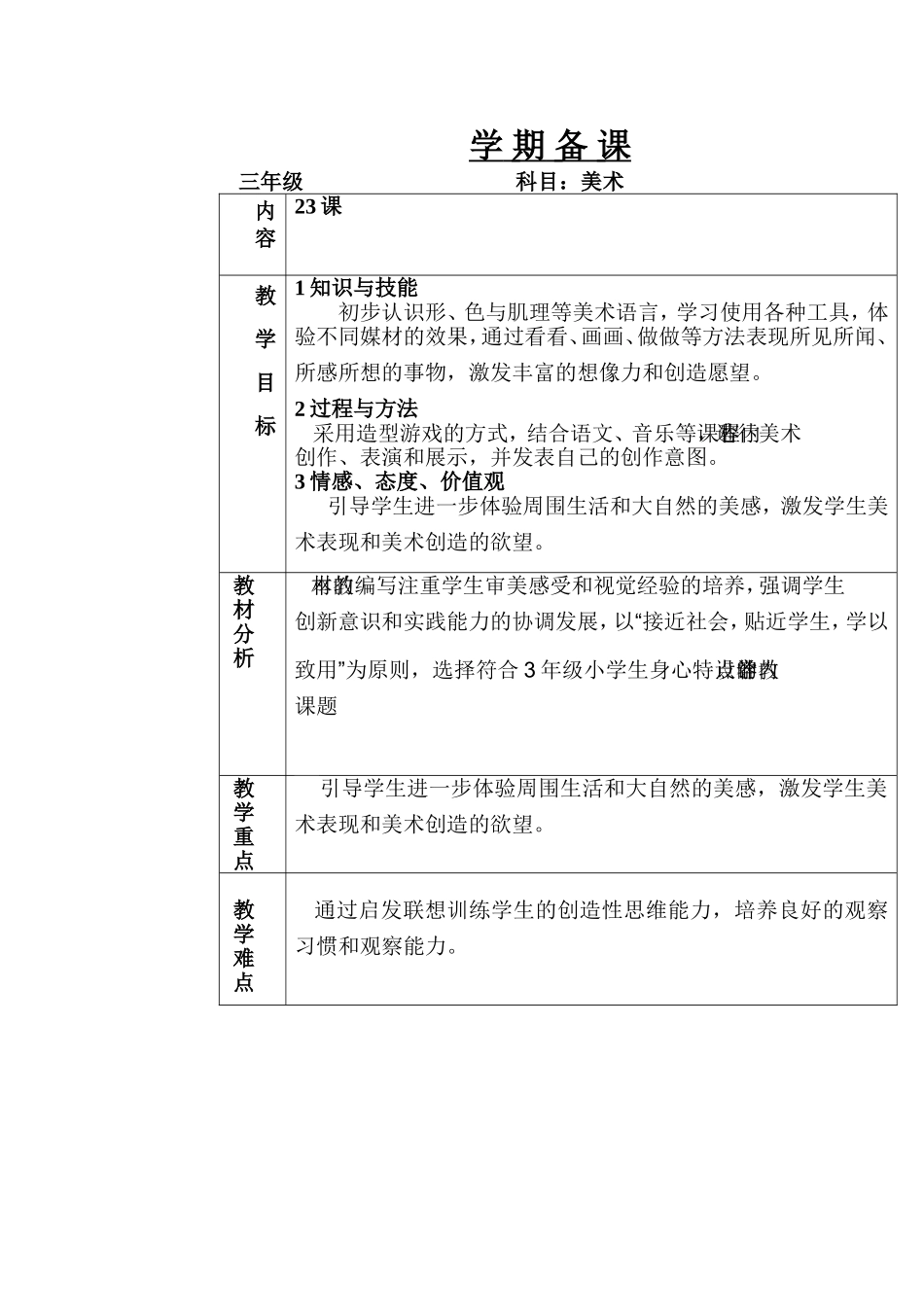 三年美术学期_第1页