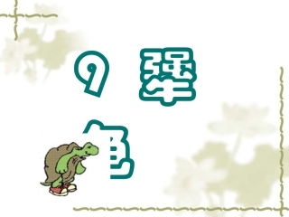 《犟龟》课件修改版