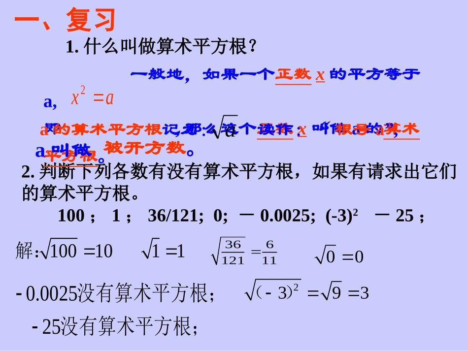 平方根（2）课件_第2页