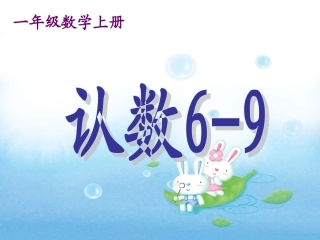 (6)认数6-9