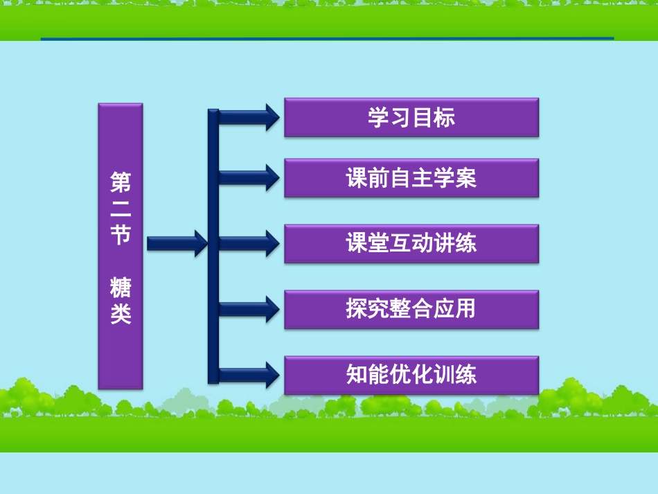 陕西省汉中市陕飞二中2012届高三生物总复习-第4章第二节-糖类课件-新人教版_第2页