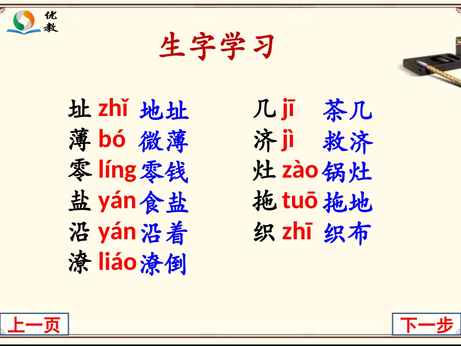《贫困人家》生字学习_第3页