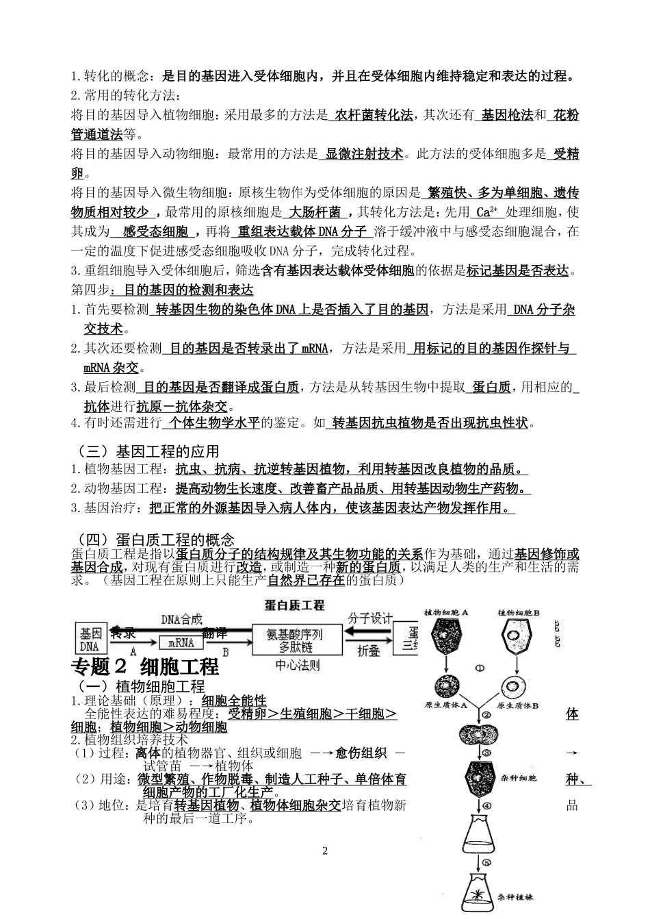 选修3知识清单_第2页