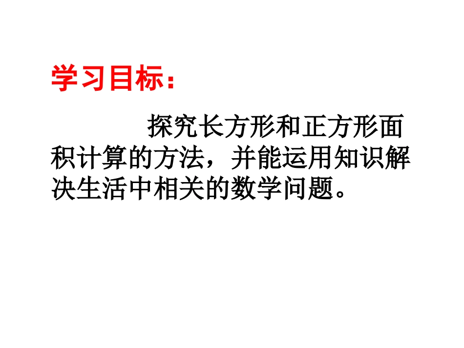 人教2011版小学数学三年级长方形和正方形面积的计算-(3)_第2页
