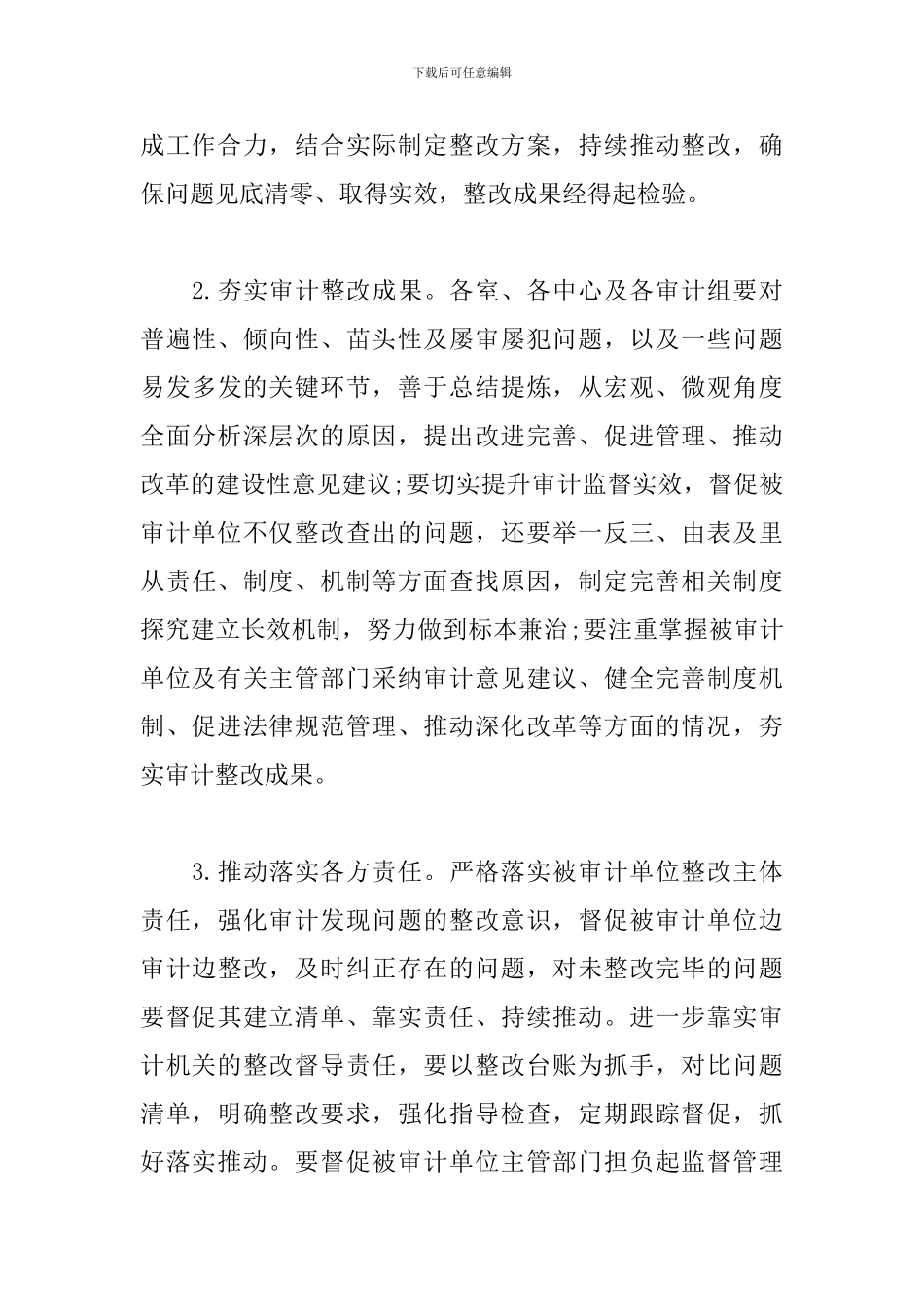 关于审计整改推进年活动实施方案_第3页