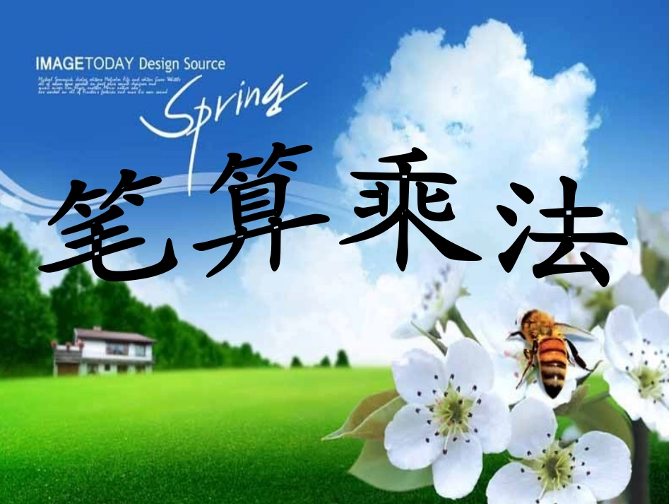 三年级数学下册《两位数乘两位数(不进位笔算)》课件1_第1页