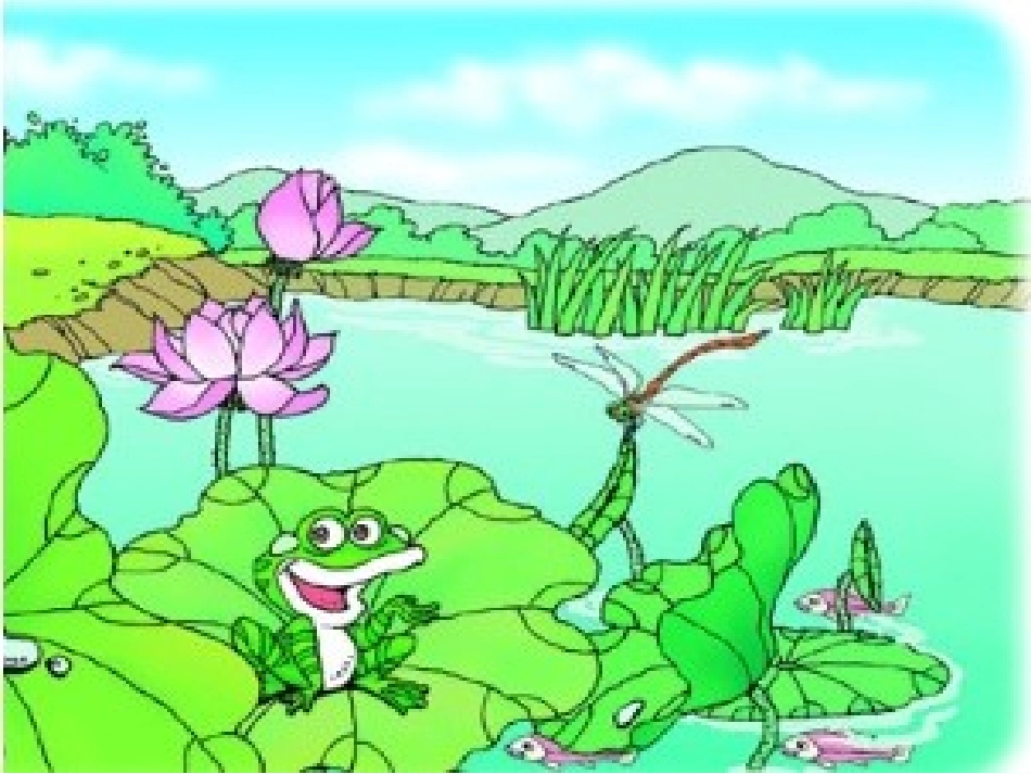 (部编)人教2011课标版一年级上册《青蛙写诗》课件_第2页