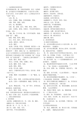 人物传记常用高频词语