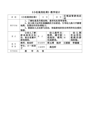 《小松鼠找松果》教学课件