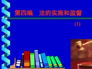 法理学第四编1